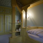 Das gelbe Schlafzimmer im Obergeschoss