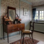 Das blaue Schlafzimmer im Obergeschoss